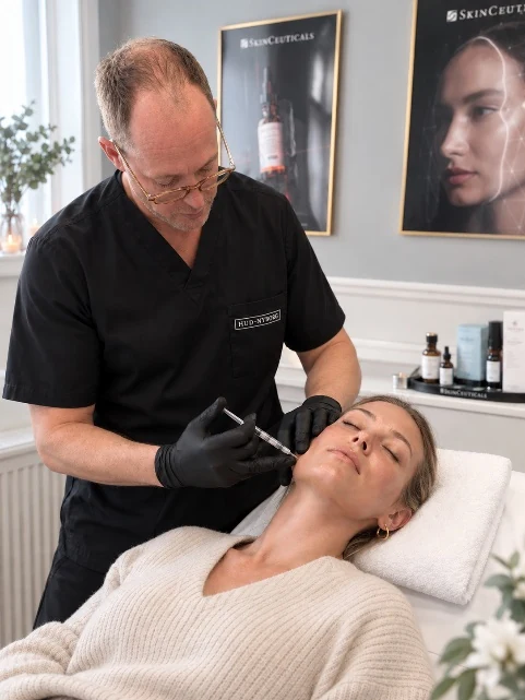 Skinbooster Ejal 40 og Vitaran behandling hos HUD NYBORG